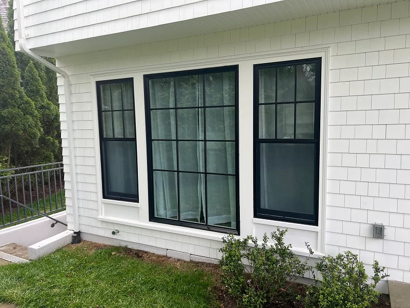 Custom Andersen Black FIBREX Windows